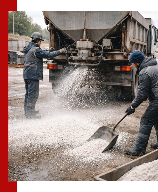 Доставка и продажа хлористого кальция в Луховицах