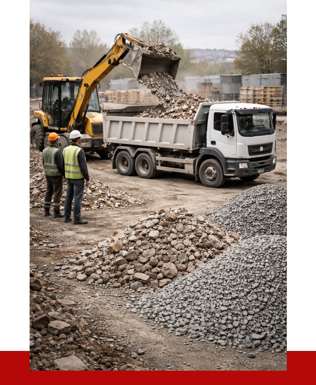 Купить строительный бой в Луховицах с доставкой от 4345 р. | ПРОНЕРУДЛхв