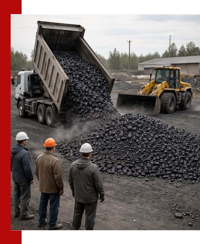 Доставка угля антрацита в Луховицах с самосвалами и погрузкой