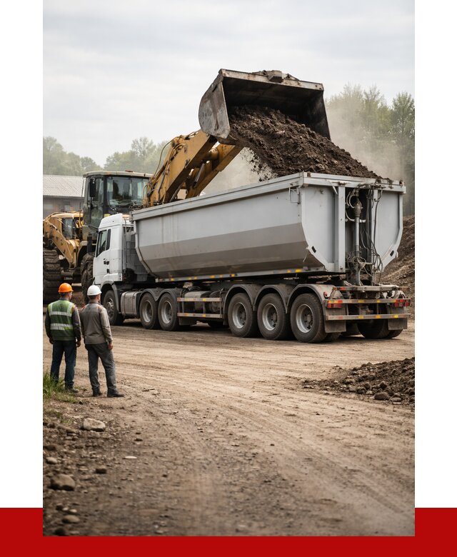 Аренда Тонар 40 тонн в Луховицах от 6724 руб. в сутки | ПРОНЕРУДЛхв