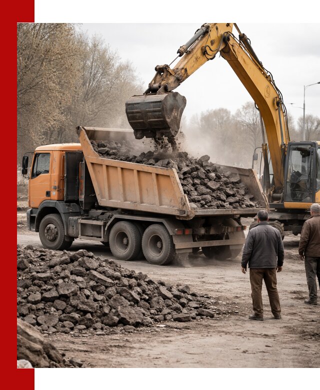 Вывоз асфальта и асфальтового покрытия в Луховицах