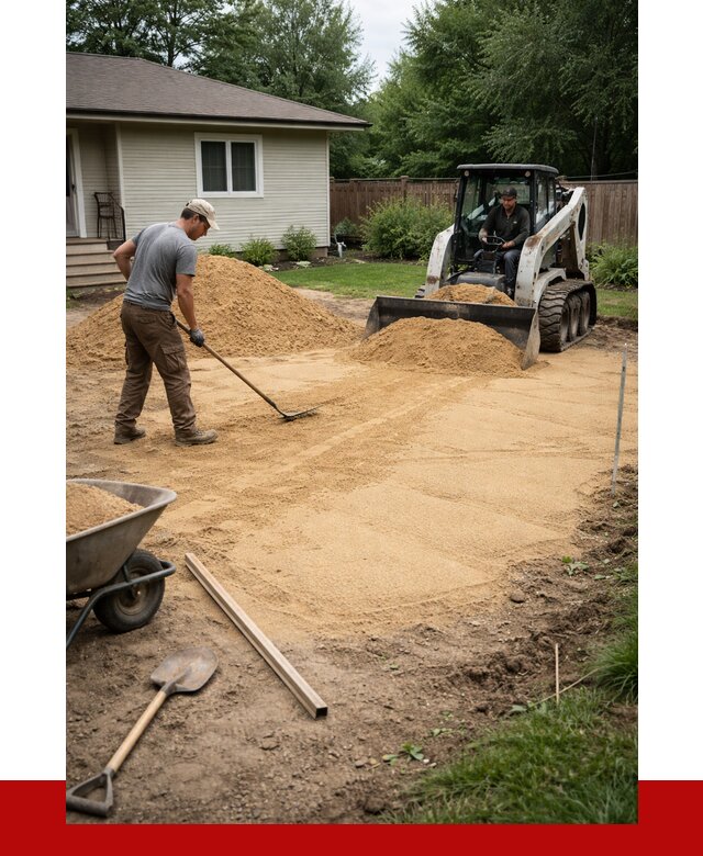 Отсыпка участка песком в Луховицах, от 2586 р., ПРОНЕРУДЛхв